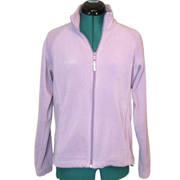 Columbia Benton Springs Lavender Full Zip Fleece Jacket Women M Outdoor - Picture 3 of 6